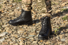 Тактические лёгкие берцы для холодной погоды MIL-TEC German Army Mountain Boots Black 39 черные - изображение 3