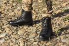 Тактичні легкі берці для холодної погоди MIL-TEC German Army Mountain Boots Black 43 чорні - зображення 3