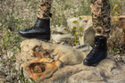 Тактические лёгкие берцы для холодной погоды MIL-TEC German Army Mountain Boots Black 48 черные - изображение 7
