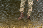 Огнестойкие тактические лёгкие берцы для холодной погоды ALTBERG High Leg Combat Para 40 коричневые - изображение 12