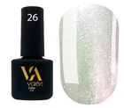 Гель лак Valeri Color 026 белый хамелеон с блестками 6 мл