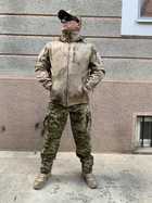 Тепла на Флісі Куртка-Реглан Військова Куртка Водонепроникна Тактична Військова Фліска Розмір S - зображення 8
