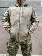Тепла на Флісі Куртка-Реглан Військова Куртка Водонепроникна Тактична Військова Фліска Розмір 2XL - зображення 5