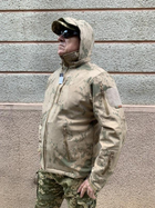 Теплая на Флисе Куртка-Реглан Военная Куртка Водонепроницаемая Тактическая Военная Флиска Размер M - изображение 1
