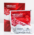 Гемостатичний кровоспинний бинт MedClot, Кровоспинна пов'язка MedClot - зображення 1