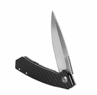 Нож складной карманный, туристический Flipper Adimanti Skimen-CF Black 205 мм - изображение 3