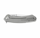 Нож складной карманный, туристический Flipper Adimanti Skimen-TI Titanium 205 мм - изображение 4