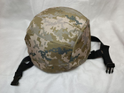 Балістичний шолом військовий, з захистом вух. Куленепробивна армійська каска. Камуфляж піксель ЗСУ. - зображення 8