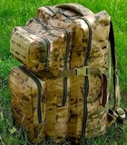 Тактический Рюкзак Военный Рюкзак Водостойкий Антивыгорающий Прочный Рюкзак на 50л - изображение 3