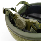 Шлем каска + кавер FAST Future Assault Helmet NIJ IIIA Олива M-L - изображение 5