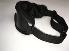 Преміальні тактичні окуляри-маска TGM2 black чорні - зображення 7