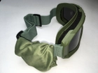 Преміальні тактичні окуляри-маска TGM2 Green зелений - зображення 8