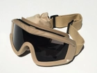Преміальні тактичні окуляри-маска TGM2 Coyote койот - изображение 6