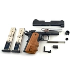 Стартовый сигнальный пистолет Kuzey 911 SX Black/Wooden калибр 9 мм. с дополнительным магазином - изображение 6
