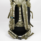 Тактичний рюкзак військовий на 85 літрів піксель армійський рюкзак ЗСУ - зображення 3