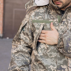 Куртка-бушлат военная Grifon Пиксель ЗСУ плащевка 48 размер - изображение 14