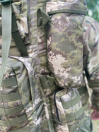 Рюкзак тактичний штурмовий 110л військовий з підсумками та системою Molle (Койот) - зображення 5