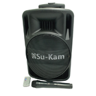 Портативна колонка Su-Kam BT 100D мікрофон 26000mAh black