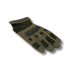 Тактичні воєнні рукавиці OKLAI Хакі Розмір L кTGL0102/L - зображення 3