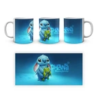 Чашка с принтом Lilo and Stitch Лило и Стич LS 02.06 Кружка керамическая 0,33