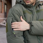 Зимняя военная куртка с капюшоном Хаки 54 размер - изображение 6