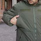 Зимова військова куртка з капюшоном Хакі 48 розмір - зображення 5