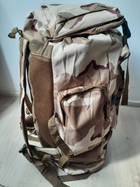 Тактичний військовий армійський туристичний рюкзак камуфляж ЗСУ q008 80 літрів - изображение 6