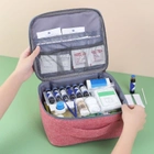 Аптечка сумка органайзер для медикаментов для путешествий для дома 25х22х12 см (473522-Prob) Сиреневый - изображение 2