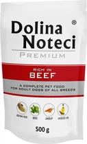 Вологий корм для собак Dolina Noteci Premium з яловичиною