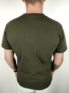 Тактическая футболка НГУ ТТХ Хаки (эластичная, хлопок + полиэстер) 54 (XXL) - изображение 3