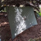 Тактичний пончо ЗСУ (плащ-палатка) ТТХ олива XL - зображення 5
