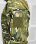 Тактичний костюм Soft She’ll військова форма ЗСУ мультикам р 50 - зображення 3