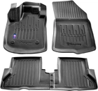 Комплект автоковриков Stingray RENAULT Dokker (2012-2021) Черный 4 шт (5018214)