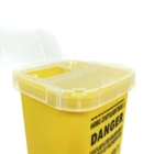 Контейнер для утилізації витратних матеріалів (ігли, картриджи), жовтий - зображення 8