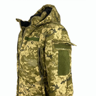 Куртка водонепроницаемая военная мужская тактическая зимняя ВСУ (ЗСУ) Пиксель 20222075-XS 8908 XS - изображение 4