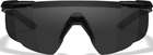 Тактические очки Wiley X SABER ADVANCED Matte Black/ Grey (712316003025-302) - изображение 3