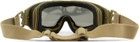 Тактические очки-маска Wiley X SPEAR Matte Tan/ Grey + Clear + Light Rust (SP293T) - изображение 3
