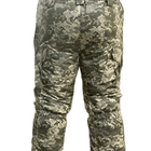 Костюм зимний военный ЗСУ пиксель ММ14 бушлат и штаны размер 50-52 рост 170-178 - изображение 4