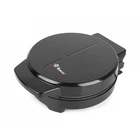 Круглая вафельница Domotec MS-7710 Черная 1000Вт 25х20х8 см с антипригарным покрытием