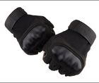 Тактические Перчатки Tactical Gloves PRO беспалые рукавицы черные размер M - изображение 7