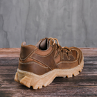 Кросівки чоловічі тактичні ЗСУ 6573 45 р 29,5 см коричневі - зображення 4
