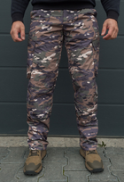 Утеплені тактичні штани на флісі waterproof XL multicam - зображення 3