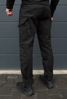 Утеплені тактичні штани на флісі modern XS black - зображення 5
