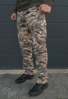 Утеплённые тактические штаны на флисе waterproof XXL pixel - изображение 3