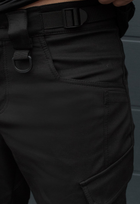 Утеплені тактичні штани на флісі modern S black - зображення 8