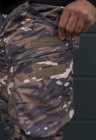 Утеплённые тактические штаны на флисе waterproof XXL multicam - изображение 12