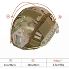 Кавер чехол на каску шлем Ops-Core FAST (MH, BJ, PJ), Мультикам (CP) (12466) - изображение 4