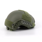 Боковые направляющие рельсы ARC на шлем, каску FAST, TOR-D (Фаст, ТОР-Д), Green (12477) - изображение 6
