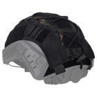 Кавер Чехол на каску шлем FAST Фаст Elastic Cord Black Multicam (BCP) (12469) - изображение 5