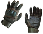 Тактические перчатки M-Tac FM Перчатки тактические штурмовые Зеленый + камуфляж L MX-70 - изображение 1